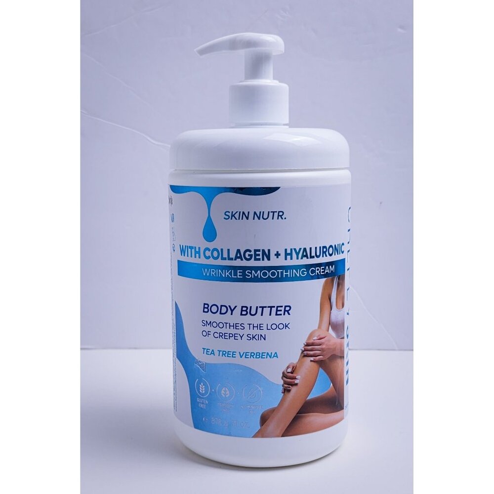 Skin Nutr. Body Butter With Collagen & Hyaluronic Tea Tree Verbena